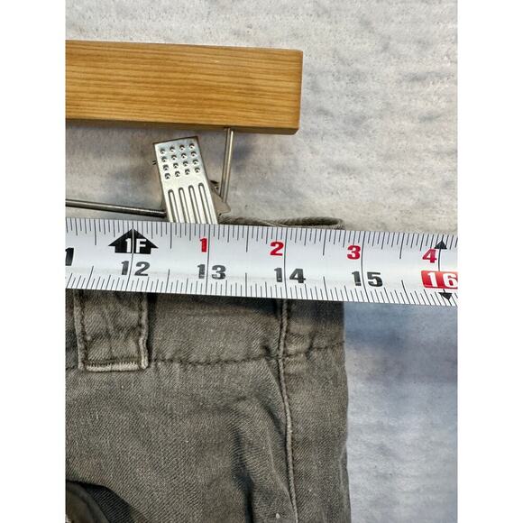 American Eagle Distressed Cargo Elastic Leg Pants Women Size 6 - Picture 5 of 12